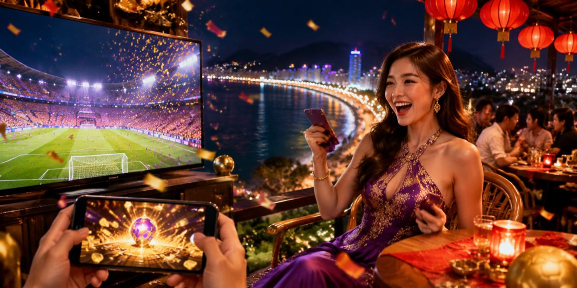 Phố đêm Quy Nhơn rực rỡ ánh đèn - giao diện game và giải trí trên 2tr